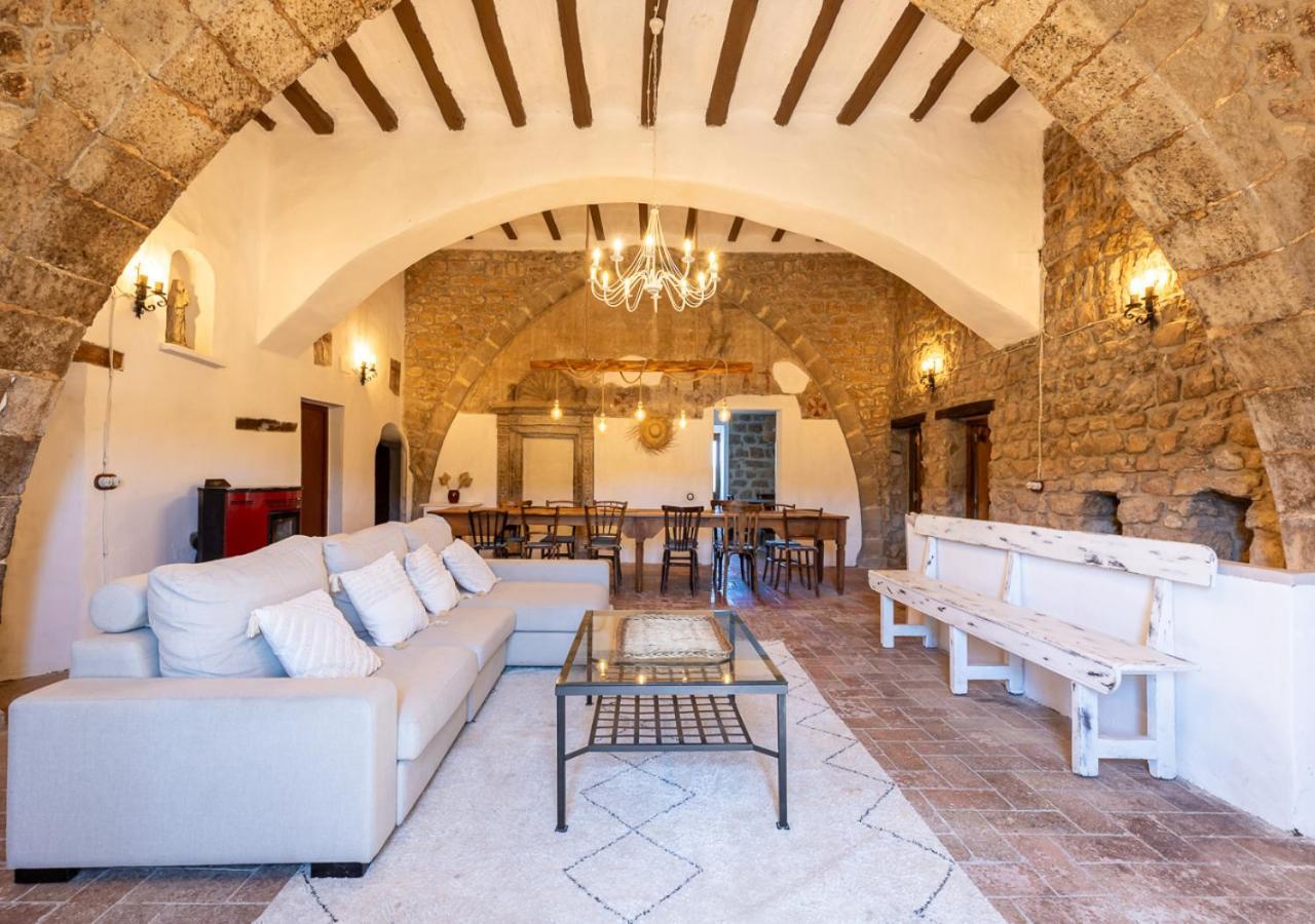 Masia Aubareda San Martín de Tous Buitenkant foto