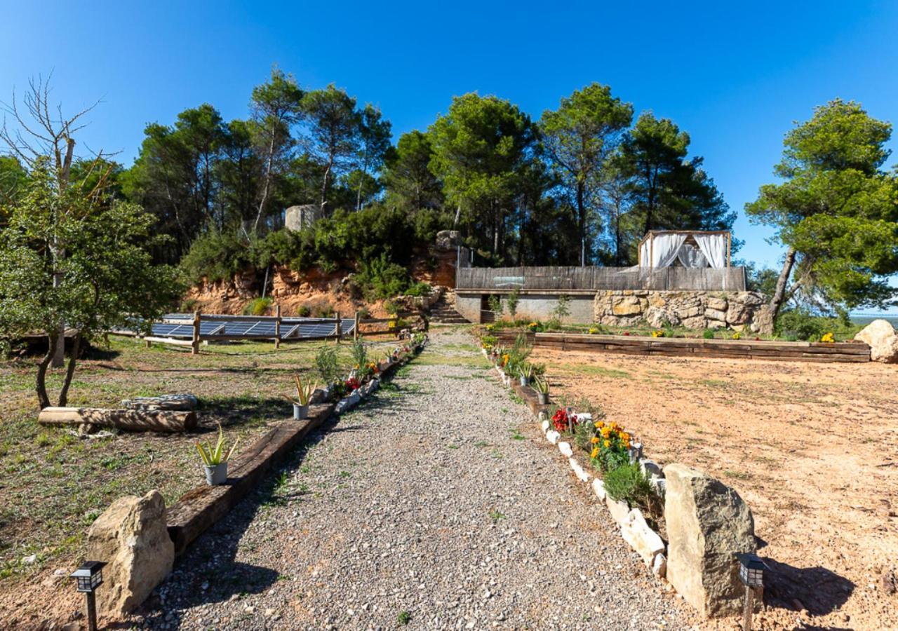 Masia Aubareda San Martín de Tous Buitenkant foto