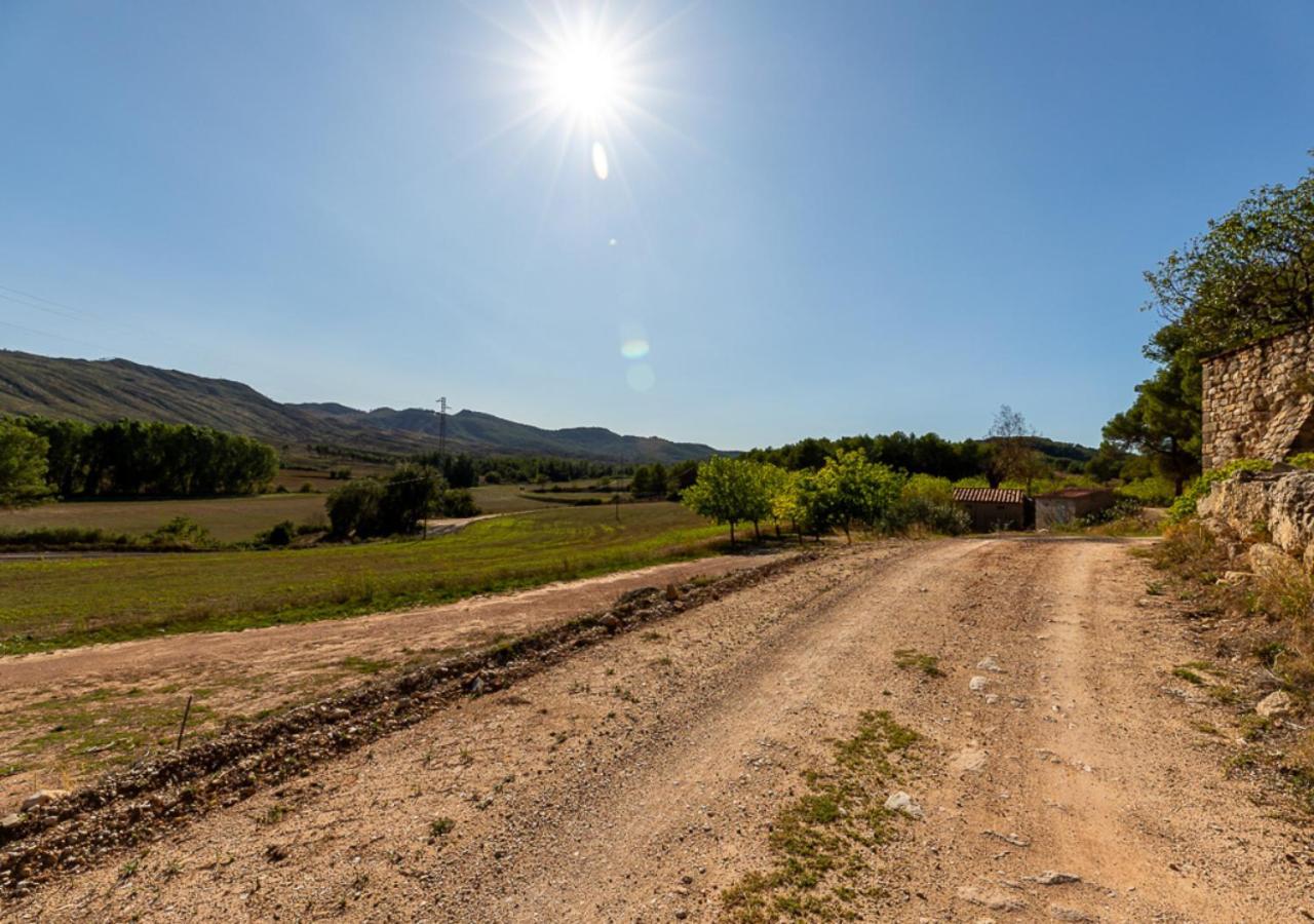 Masia Aubareda San Martín de Tous Buitenkant foto