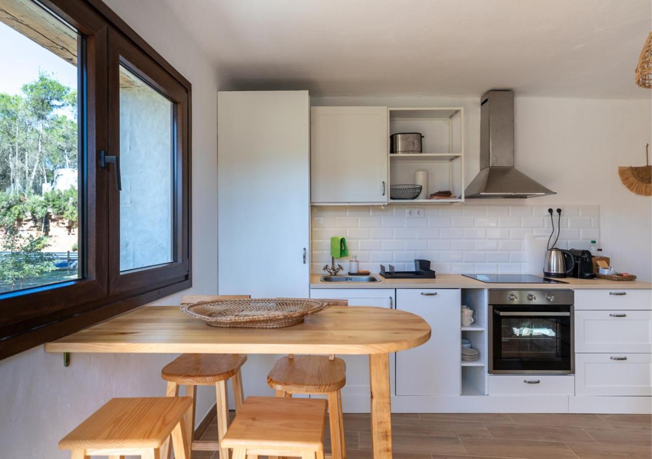 Masia Aubareda San Martín de Tous Buitenkant foto